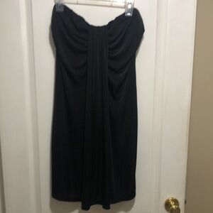 J VALDI STRAPLESS BATHING SUIT COVERUP SZ XL NWT